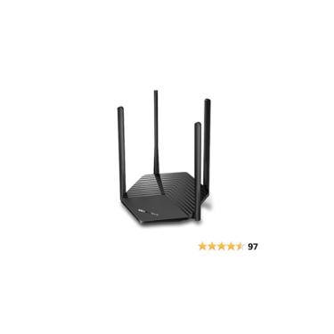 Imagem de Roteador Mercusys Mr60x Wi-fi 6 Ax1500 Dual-band Wifi 1,5gb Cor Preto