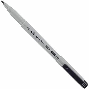 Imagem de Caneta Técnica, Cis, Graf Tech, Preta, Bullet, 1.0 mm, Caixa com 12
