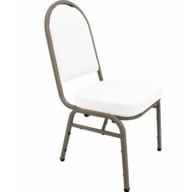 Imagem de Cadeira para Hotel e Auditórios Linha Hotel Branco - Design Office Móv