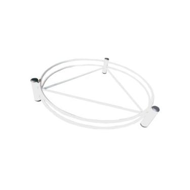 Imagem de Suporte Fixo Multiuso para Botijão ou Vaso de Planta em Epoxi Branco -