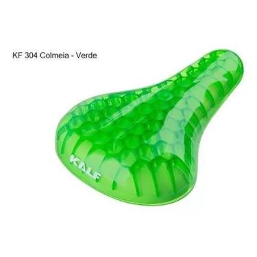 Imagem de Selim Bike Mirim Infantil Colméia Kalf Cores Aro 12 16 20, Verde