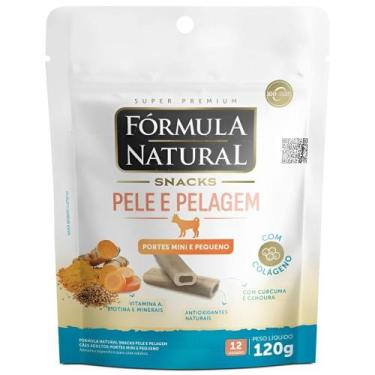 Imagem de Fórmula Natural Snacks Pele/Pelagem Cão Adulto Mini/Pequeno - Formula 