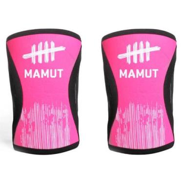Imagem de Joelheira Knee Sleeve Cross Lpo Powerlifting Mamut 5mm (Par), Rosa, PP