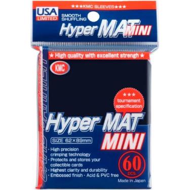 Imagem de KMC Sleeves Hyper Mat Mini 60 Unidades Small Yugioh Oficial Shield, Az