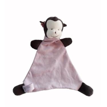 Imagem de Naninha Bebê Cheirinho Porta Chupeta com guizo e prendedor de chupeta 