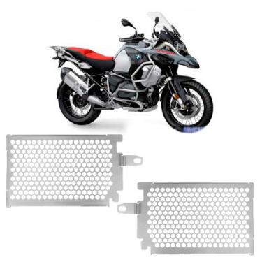 Imagem de Protetor de Radiador Para R1250gs Adventure Inox Bráz - Bráz Acessório