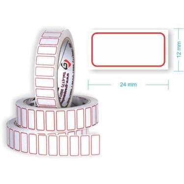 Imagem de Etiqueta para Preço AR-4B 24X12MM com 1500 Etiquetas - Grespan