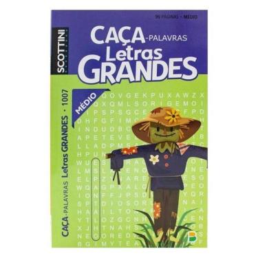Imagem de Scottini Caça-Palavras Letras Grandes (96P) N.1007 (Médio)