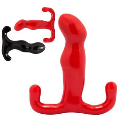 Imagem de Estimulador De Próstata Prazer Intenso Ponto G Masculino Massageador de Pênis Satisfação Masculina [VERMELHO]