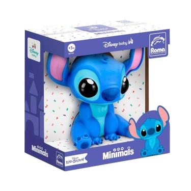 Imagem de Boneco Disney Baby Lilo Stitch Roma Coleção Minimals 3+ Meses 1 Unidade