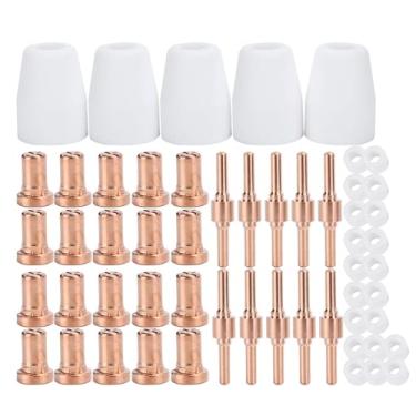 Imagem de Xcello Conjunto de consumíveis de corte a plasma PT 31 65 peças para acessórios de máquina de corte a plasma CUT-40, fácil de instalar