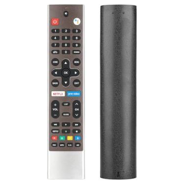 Imagem de Controle remoto de voz HS-7720 HS-7720H compatível com Skyworth 4K UHD Smart Android TV 50UD7200 55UD7200 65UD7200 75UD6200 Controlador de substituição com botões Netflix PrimeVideo