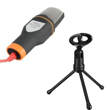 Imagem de Microfone Condensador Profissional Gravação Estudio Tripe