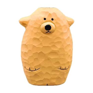 Imagem de Ioensy Vaso de flores em formato de urso, vaso de plantas, arranjo floral, arte de mesa, suporte de flores, de flores para café, sala de estar, armário,