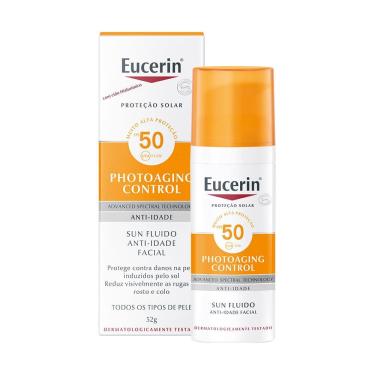 Imagem de Eucerin Sun Fluido Anti-Idade FPS 50 Protetor Solar Facial 50g