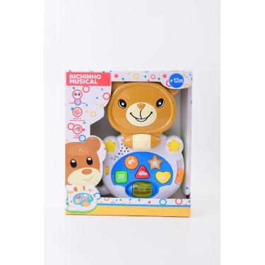 Imagem de Primeira Infancia - Bichinho Musical - Ursinho Marrom Musical Com Luz e Som TERRACO