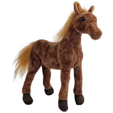 Imagem de Cavalo de Pelúcia Realista Articulado Fazendinha Cavalinho - Fizzy, Ma