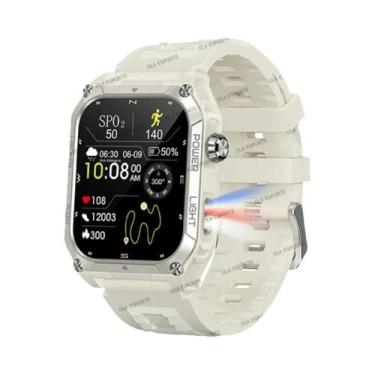 Imagem de Relógio Inteligente Militar Masculino Com GPS De Dupla Banda, À Prova 