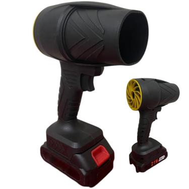 Imagem de Soprador Turbo Fan 32000 RPM Potente Recarregavel Limpeza Casa Jardim Quintal Poeira Detrito Folha Sujeira