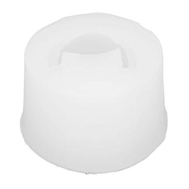 Imagem de Molde de vela animal 3d, silicone branco, faça você mesmo, kit de artesanato para velas de aromaterapia e fabricação de sabão, tamanho 4, molde flexível reutilizável