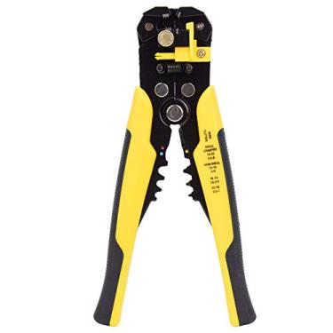 Imagem de Alicate de crimpagem de cabo descascador de fio automático multifuncional Ferramentas de reparo de eletricista profissional para cabos de cobre e alumínio liga de cromo vanádio