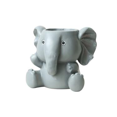 Imagem de Porta-canetas, organizador de mesa Resin Elephant, 2 kg