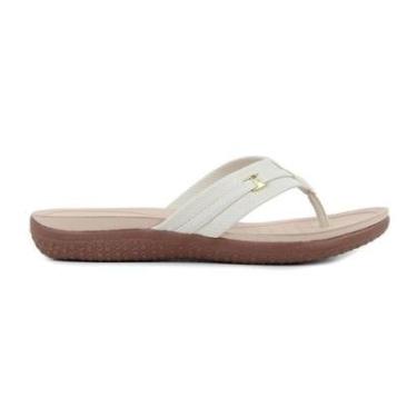 Imagem de Chinelo Feminino Modare Napa Micro Stretch Branco - 7125-Feminino