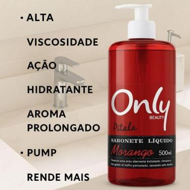 Imagem de Kit 3 Un Only Sabonete Morango 500Ml