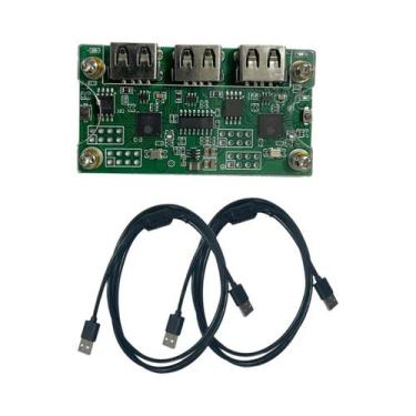 Imagem de Placa De Desenvolvimento ESP32-S3 De Alto Desempenho Com 2 Cabos USB S
