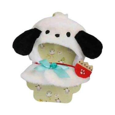 Imagem de Fantasia De Festa Labubu Hello Kitty Com Saia E Capa, Roupa Para Bonec