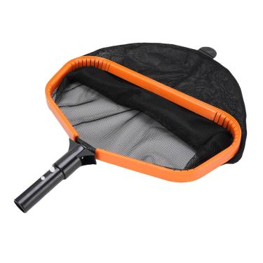 Imagem de Cryfokt Ferramenta de Limpeza Rápida de Rede de Skimmer de Piscina para Lagoa de Piscina, Ancinho de Folha de Estrutura de Alumínio Com Malha Fina para Fácil Remoção de Detritos, Adequado para