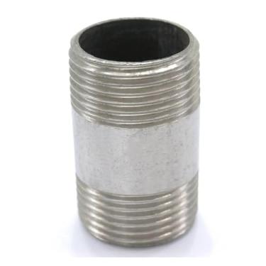 Imagem de 3/10.2 cm BSPT macho rosca barril bocal 304 conector de encaixe de tubulação acoplador água óleo ar DWBPGVUN