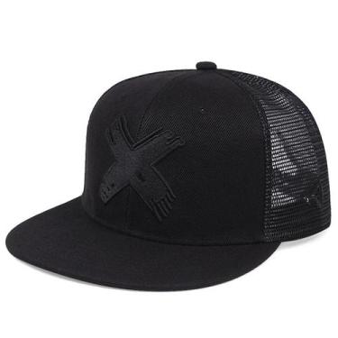 Imagem de Boné de beisebol Anime Snapback Cap Hip-Hop Flat Ajustável - Yiweisai