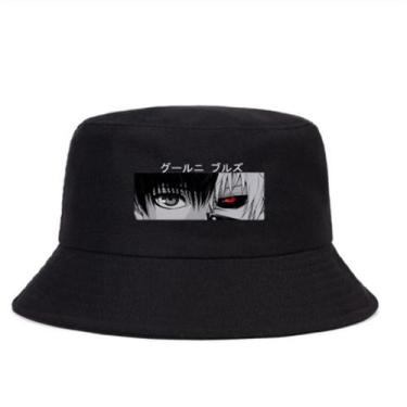 Imagem de Chapéu de balde Tokyos Ghouls Kanekis Kens Anime unissex 56-58 cm - yi