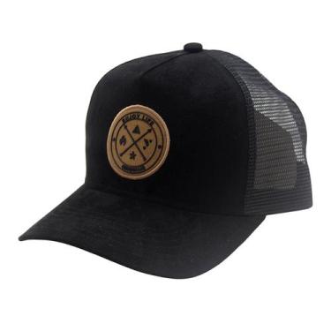Imagem de Boné de beisebol Enjoy Life Anime Snapback, poliéster preto - yiweisai
