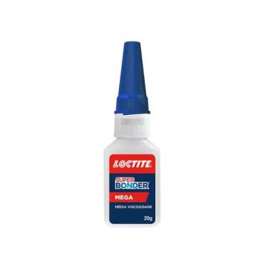 Imagem de Cola Instantânea Loctite Super Bonder Mega 20g Alta Resistência