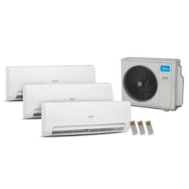 Imagem de Ar Condicionado Multisplit HW Inverter 42.000 Btu (1x Evap 9.000 + 1x 