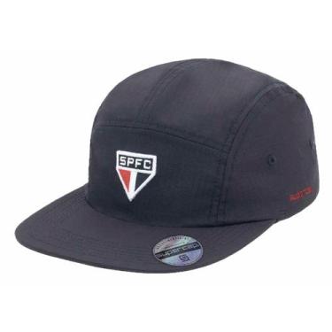 Imagem de Boné São Paulo SuperCap Aba Reta Símbolo - Masculino, Único, Preto