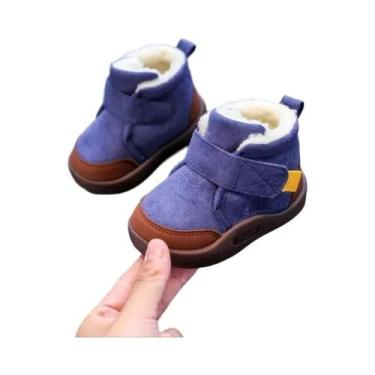Imagem de Botas De Inverno Para Bebês E Crianças Pequenas, Quentes E Confortávei