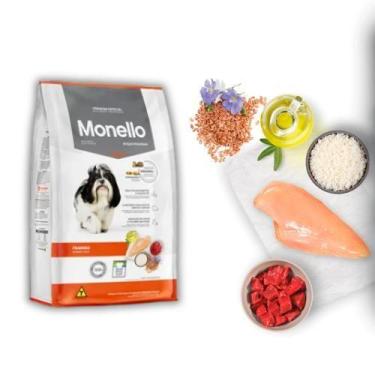 Imagem de Ração Caes Raças Pequenas Frango 1Kg Monello