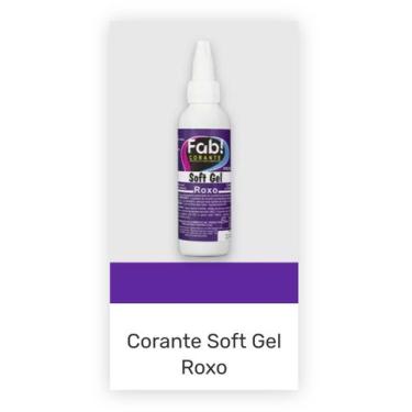 Imagem de Corante Soft Gel Roxo - FAB , 25g