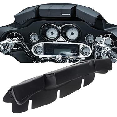 Imagem de FINMOKAL Bolsa De Carenagem Para Pára-Brisa Com 3 Bolsos Para Harley Touring Street Glide De 14 Anos Flhx