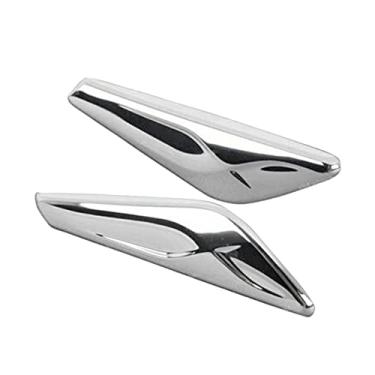 Imagem de Acabamento de acabamento do para-choque dianteiro para BMW X3 X4 F25 F26 2015-2018 Número da peça: 51117338569, 51117338570