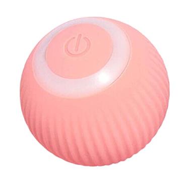 Imagem de Brinquedos para gatos Smart Rolling Ball, brinquedos interativos para gatos automáticos, recarregáveis, bola 360 graus, brinquedos gatinho elétricos, brinquedos para gatos com movimento automático para brincar em ambientes nos