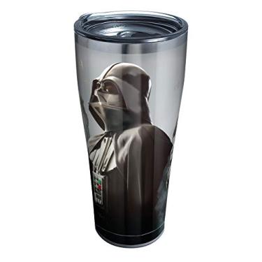Imagem de Tervis Copo isolado Star Wars de parede tripla mantém as bebidas frias e quentes, 850 g - aço inoxidável, Darth Empire