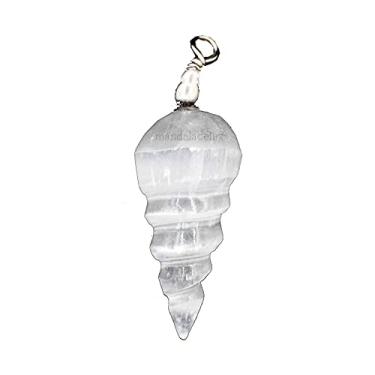 Imagem de Pingente Espiral de Selenita Pedra Natural