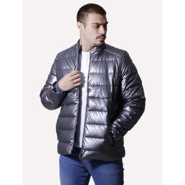 Imagem de Jaqueta Victory Eagle Masculina Metalizada Puffer Cinza-Masculino