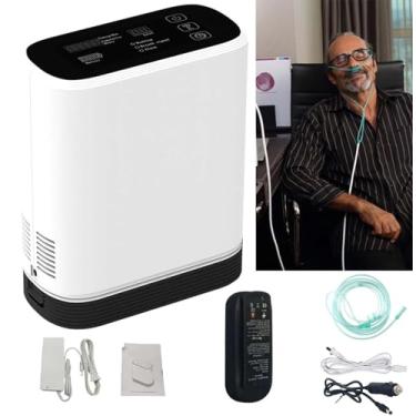 Imagem de Máquina de função para uso doméstico, concentração de 93% ± 3, concentrador de 0xigeni0, tela LED, temporização, controle remoto, baixo ruído