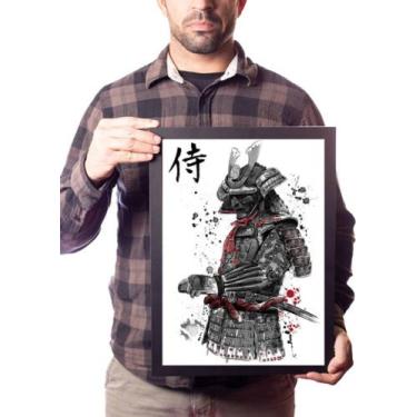 Imagem de Quadro Decorativo Samurai Arte Armadura - Fanarte