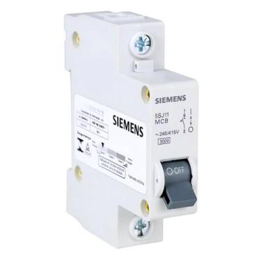 Imagem de Disjuntor monofásico unipolar mini din curva c 5sj1 20a siemens